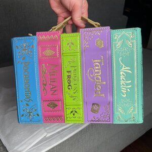 Stitch Shoppe by Loungefly Disney Princesses Books Volume 2 Crossbody Bag